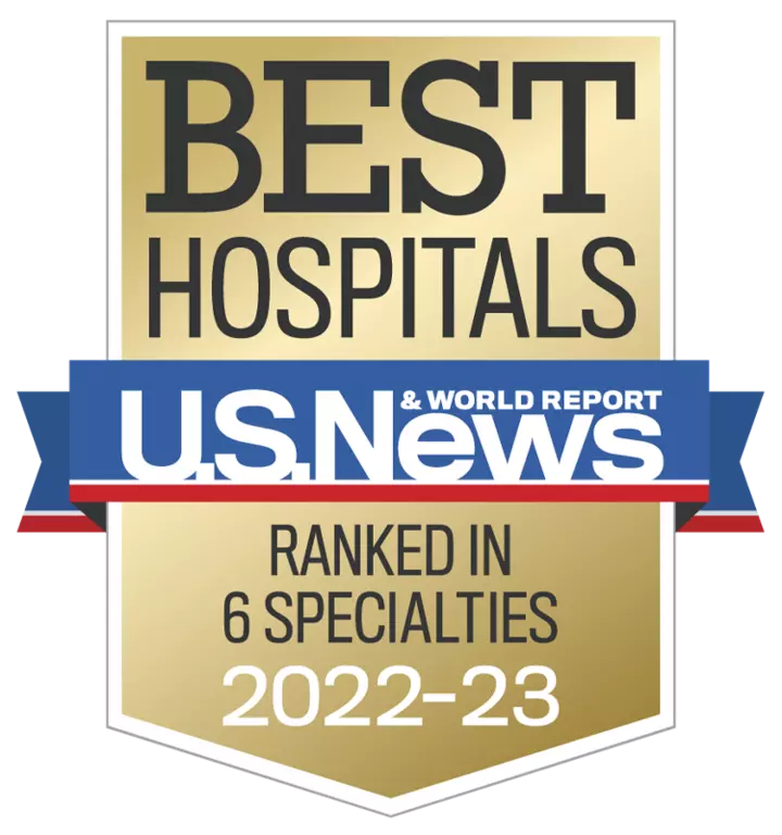 AdventHealth Orlando is recognized as the #1 hospital in Central Florida by U.S. News and World Report.
