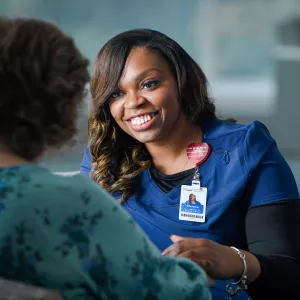 AdventHealth Nurse with Patient