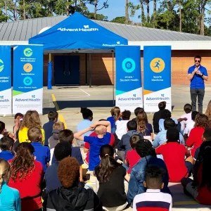 Jamie McMurray Visits Local Elementary School