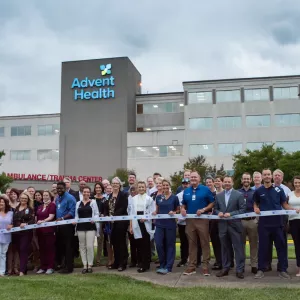 AdventHealth Redmond celebrates 50 years with new sign and ribbon cutting