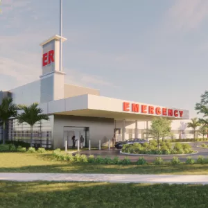 AdventHealth Belleview ER rendering