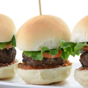 Blended Burger Sliders