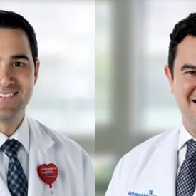 Dr. Franic Christian and Dr. Mauricio Perez Martinez