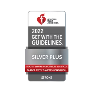 get with the guidelines silver plus award seal