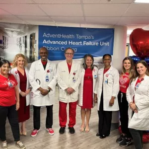 AHT Heart Failure Unit Ribbon Cutting 