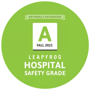 AdventHealth is an nationally accredited Safety-Graded Hospital by Leapfrog for Fall of 2021