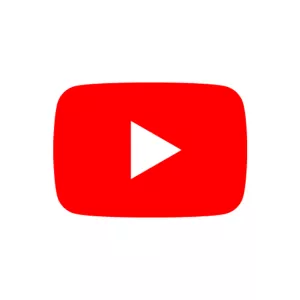 YouTube logo.