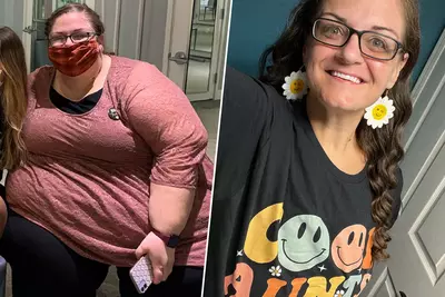 Jenn's weight loss before and after