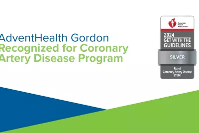 Get With The Guidelines® - Coronary Artery Disease Rural Recognition Silver award 