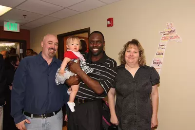 darrell armstrong with family