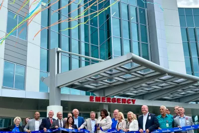 AdventHealth Palm Coast Parkway ribbon cutting 2023