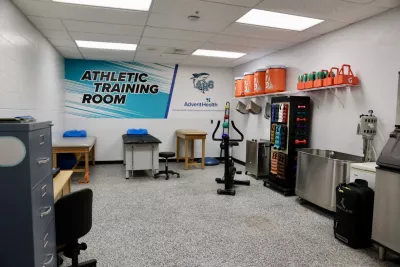 Atlantic High School Training Room