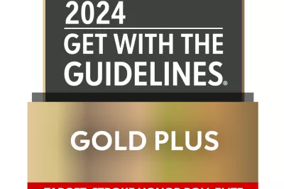 Get with the Guidelines Gold Plus Award logo
