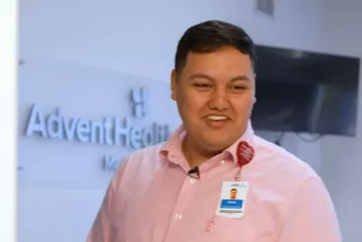 AdventHealth Team Member Kelvin Brito Hernandez.