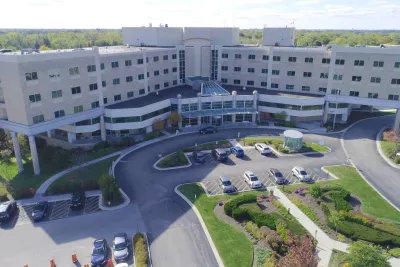 Aerial photo of AdventHealth La Grange