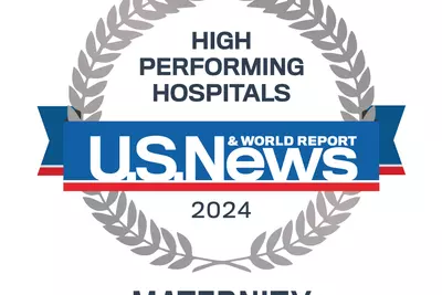 US News 2024 High Performing Hospitals for Maternity