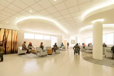 Rendering of AdventHealth Daytona Beach Expansion interior