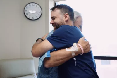 Nurse Reunites with Cyclist Saved by CPR