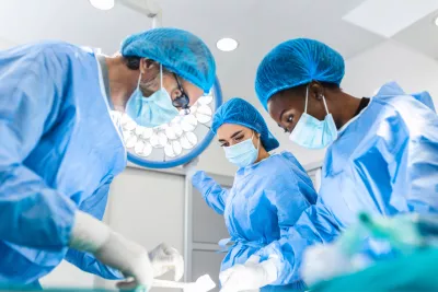 Surgeons performing bariatric surgery