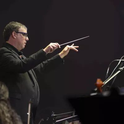 Richard Hickam conducts AdventHealth Orchestra