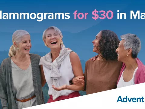 Mammograms for $30 in May