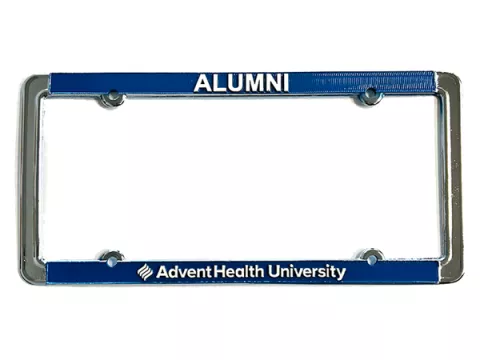 an ahu license plate holder