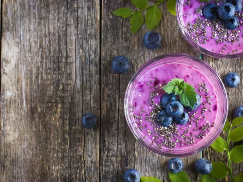 Blueberry Sunshine Smoothie