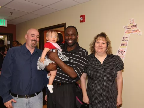 darrell armstrong with family