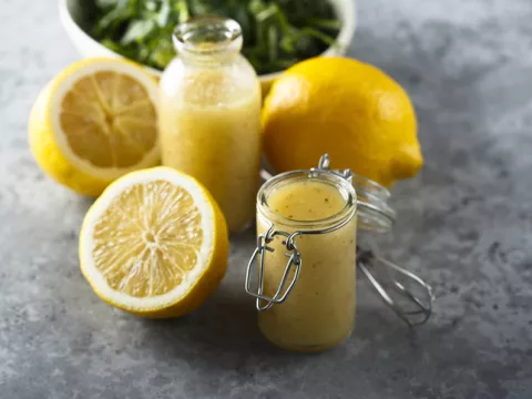 Honey Lemon Balsamic Dressing