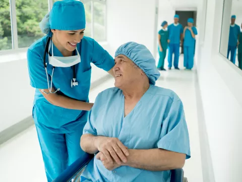 Doctors at a Training Center