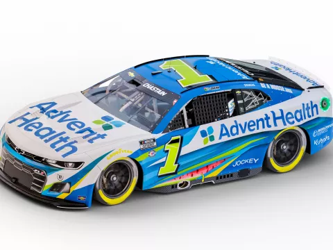 Number One AdventHealth Chevrolet Camaro 