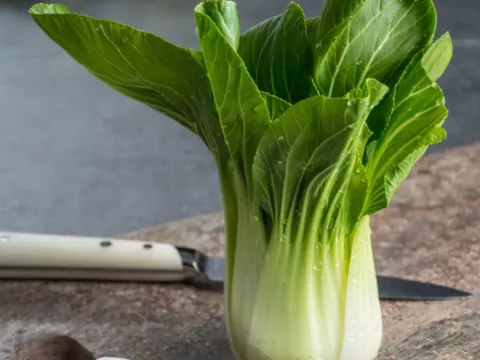 Garlicky Asian Bok Choy