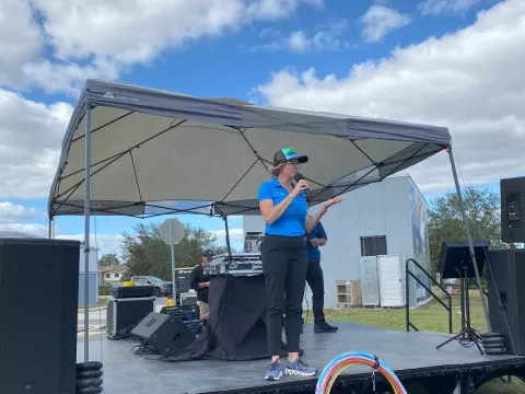  Christen Johnson, Vice President and Administrator of AdventHealth Wauchula closed the event thanking guests, AdventHealth employees, volunteers and vendors for their support of AdventHealth Wauchula. 