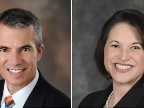 AdventHealth’s Central Florida Division announces hospital CEO leadership changes. Doug Harcombe and Amanda Maggard 