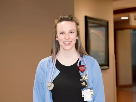 A photo of AdventHealth worker, Gracie Holmes