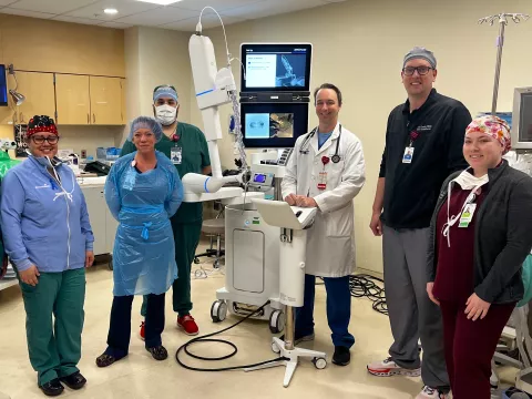 AdventHealth Waterman now performs robotic-assisted procedure for early lung cancer detection