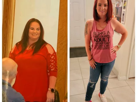 Polk County resident Kimberly Reynardo Williams says she lost 90 pounds after getting weight loss surgery at AdventHealth Heart of Florida. Photo courtesy of Kimberly Reynardo Williams