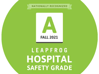 AdventHealth is an nationally accredited Safety-Graded Hospital by Leapfrog for Fall of 2021