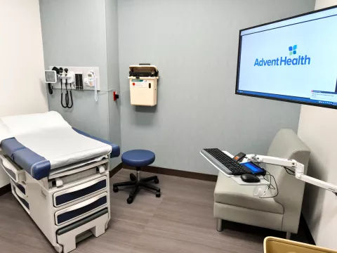 AdventHealth Training Center Patient Room