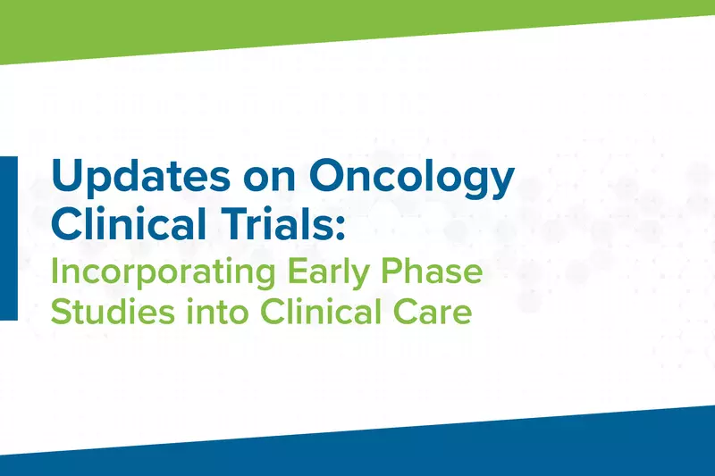Thumbnail image for the "Updates on Oncology Clinical Trials" video series