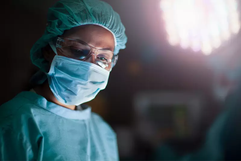 A Surgeon in an Operating Room