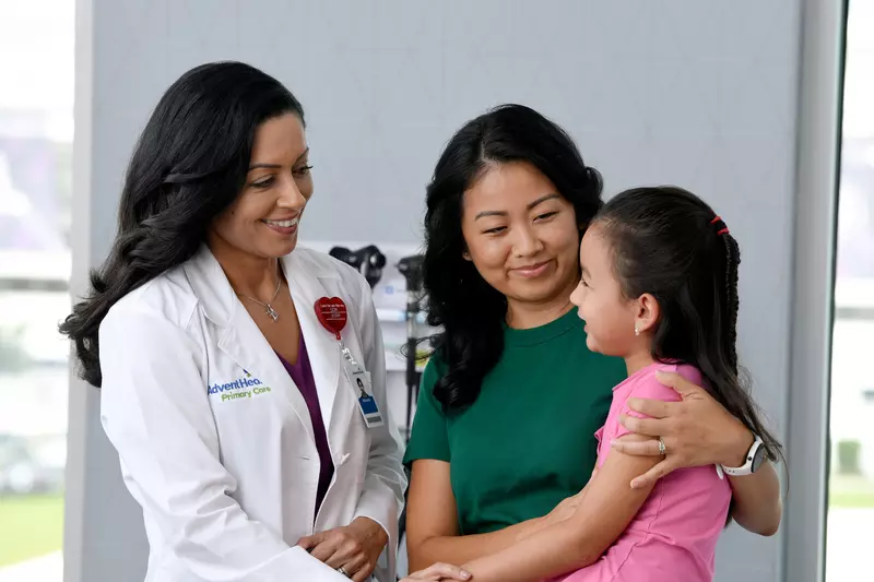A Primary Care Physician Speaks a Girl and Her Mother