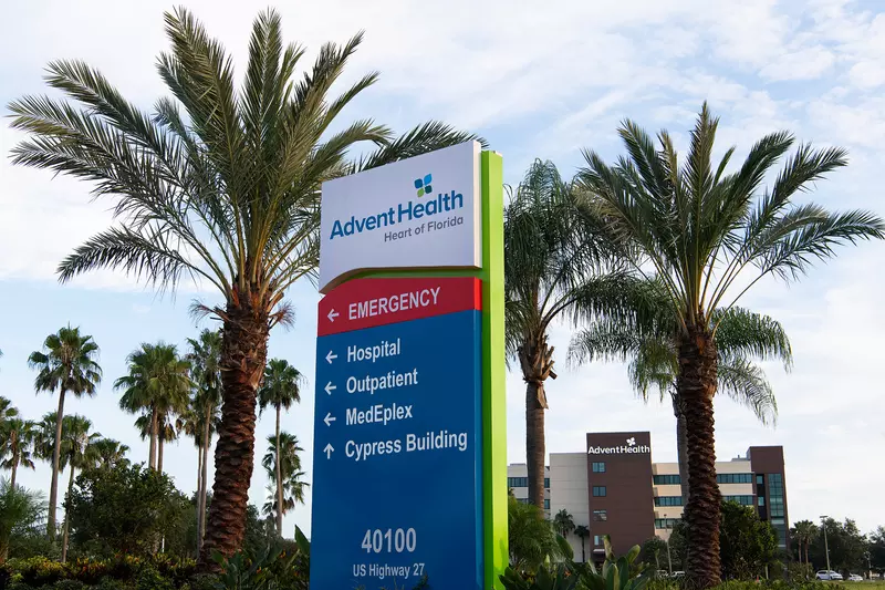 AdventHealth Heart of Florida Road Sign