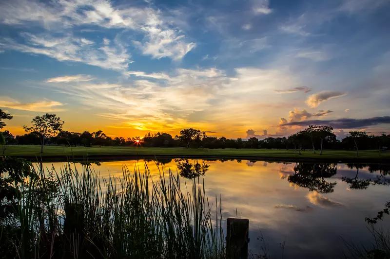 Sunset on a Florida Lake