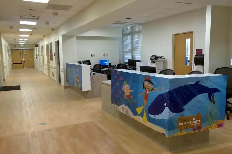 ER designed exclusively for kids, in collaboration with AdventHealth for Children, aims to ease the fear and anxiety that goes with an emergency room visit.