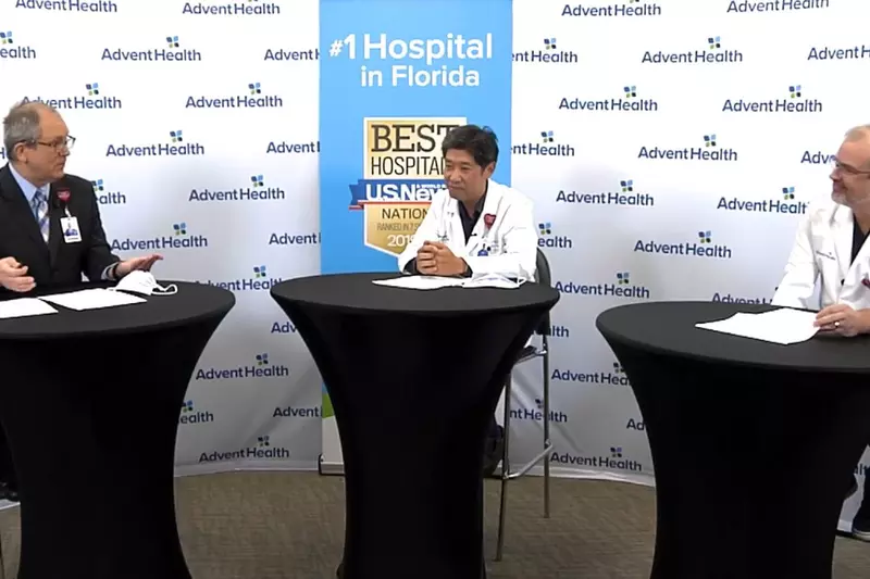 AdventHealth Morning Briefing Facebook Live with Dr. Hsu and Dr. Olivera