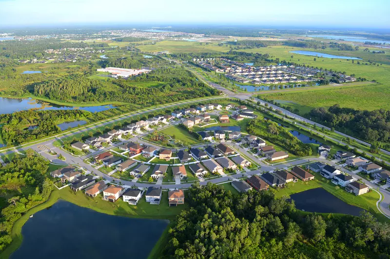 An Aerial Photo of Wesley Chapel, Florida