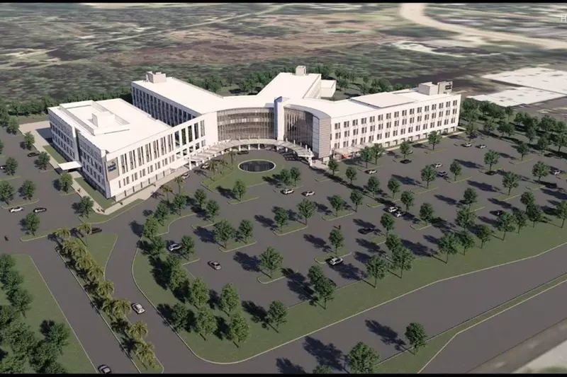 Rendering of AdventHealth Riverview hospital location 