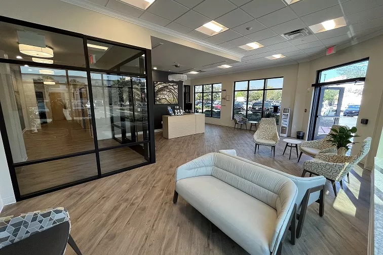 AdventHealth Well 65+ Winter Park office lobby 