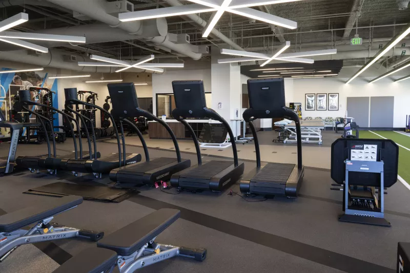 Woodway Treadmills for physical therapy and sports performance training.